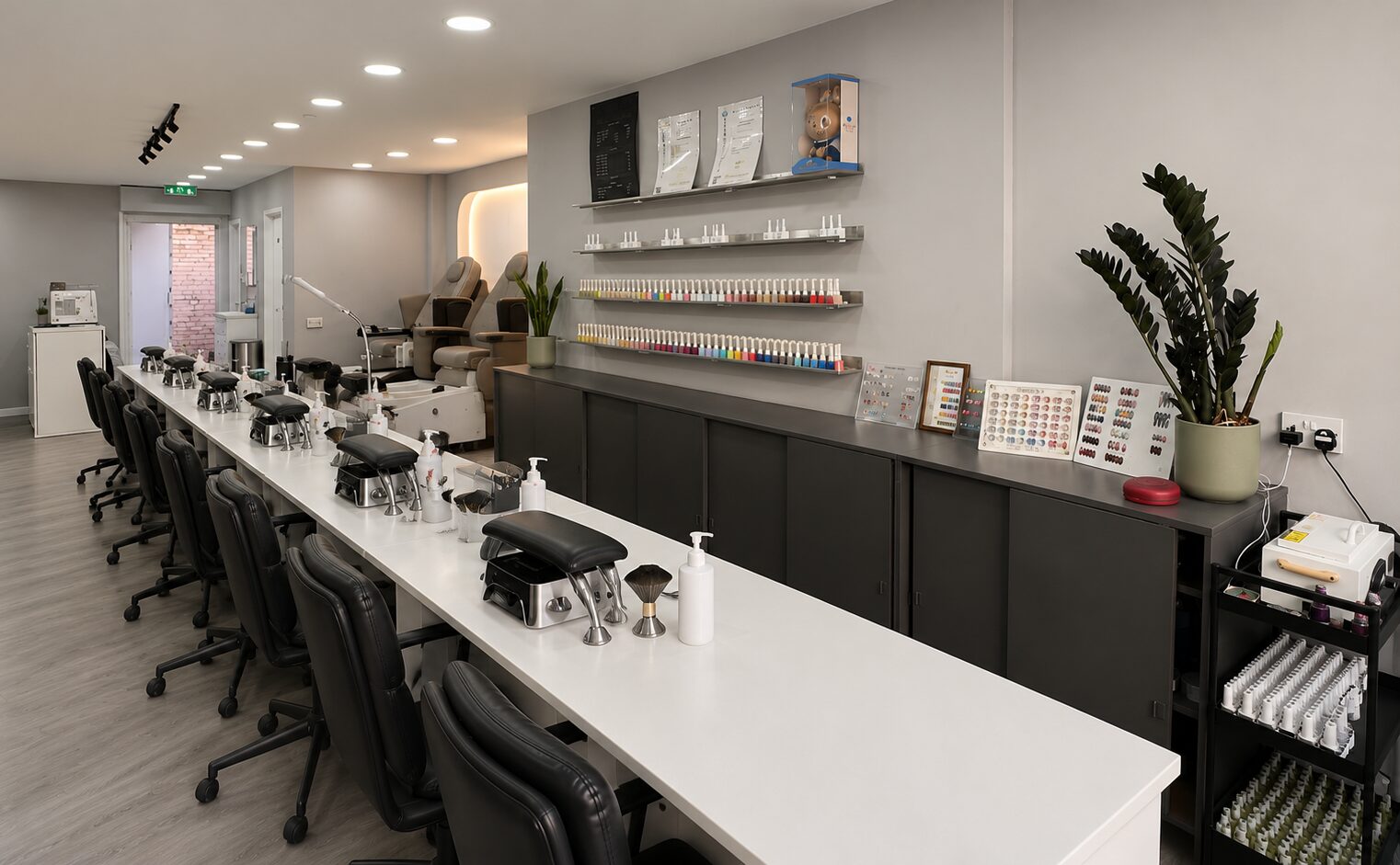 KW Nail Lab nail art